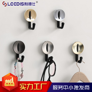 Modern Round Wall <b>Hooks</b> Minimalist Design Wall Mounted Coat Rack For Bathroom Wardrobe <b>Door</b> Easy Install 2658 - Product Image 4