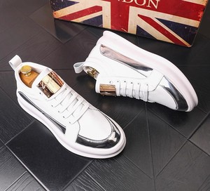Chaussures basses blanches, tendance et stylées pour les sports de plein air, la course à pied et la montagne, pour étudiants, hommes du campus, garçons - Product Image 4