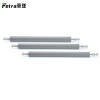 Système de porte coulissante à fermeture amortie hydraulique, amortisseur de porte