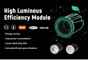 โมดูล LED COB MR16 ประหยัดพลังงาน 150lm/W 9W  ตัวเรือนอะลูมิเนียมหล่อขึ้นรูป  ปรับหรี่แสงได้  สำหรับติดตั้งแทนหลอดเดิม - Product Image 4