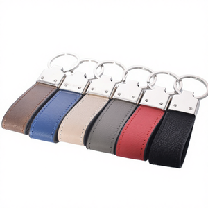 Wholesale Durable Graduation Leatherette Metal <b>Keychain</b> <b>Personalized</b> Custom Logo Blank Laserable - Product Image 4