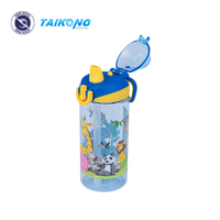 Botella de Agua de 12oz para Sublimación, Libre de BPA, Linda y Personalizada, Termo Escolar con Correas Cruzadas para Niños