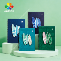 Carnet spirale de luxe personnalisé avec logo, format A4, papier offset 70 g/m², cahier d'exercices, cadeau d'entreprise exécutif