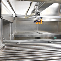 Ligne automatique de peinture en poudre électrostatique UV pour le bois Fabrication d'usine de verre Placage Fours de séchage
