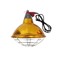 Couvre-lampes chauffants pour volailles et bétail : Couvre-lampes de couvaison avec écrans de protection adaptés aux fermes de porcelets et de poussins