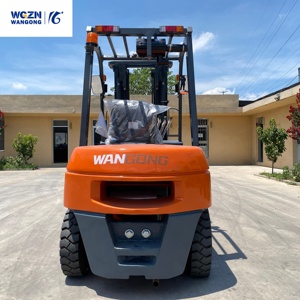 WGZN LPG Gabelstapler 3 Tonnen Langlebig Einfache Bedienung Vollgummireifen Geländetauglich Sitzbetrieb CP30 Warenlagermaschine - Product Image 2