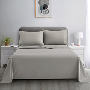 Bộ đồ giường Sheets Set 100 cotton co rút và phai kháng đặc biệt kỹ thuật 100% Ai Cập bông tấm Ga Trải Giường - Product Image 2