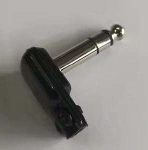 Conector de Audio Estéreo de 6.35mm 1/4" en Ángulo Recto, Macho, Voltaje de Entrada de 48V, Sin Cable de Datos, 1 Año de Garantía - Product Image 1