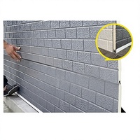Panneau mural imperméable en polyuréthane ignifuge moderne, panneaux de construction extérieurs pour système d'isolation des murs extérieurs en EPS