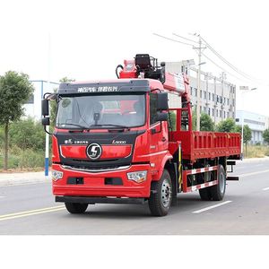 รถบรรทุกติดเครน Shacman L5000 4*2 พร้อมเครน Changxing 8T แบบบูมตรง สำหรับขนส่งวัสดุก่อสร้างในเมืองและชนบท - Product Image 2