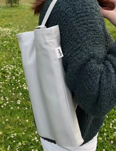 Bolsas de Mano de Algodón Resistentes con Asa de Cuerda, Bordado Personalizado, Colores Mezclados, Ligeras, Reutilizables para Compras y Uso Diario - Product Image 3