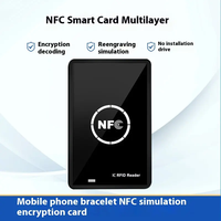 Lector de tarjetas inteligentes sin contacto NFC, copiadora RFID, duplicadora, programador USB, copiadora duplicadora de Control DE ACCESO DE 13,56 Mhz