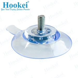 Ventosas de PVC grandes de 40mm, 50mm, 60mm de diámetro, con rosca M4 de 10mm de longitud, para extrusión, corte y exhibición colgante. - Product Image 5