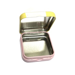 Boîte en fer blanc personnalisée 5g à couvercle rabattable, conteneur hermétique anti-humidité pour bonbons à la menthe et à mâcher, vente en gros directe usine - Product Image 6