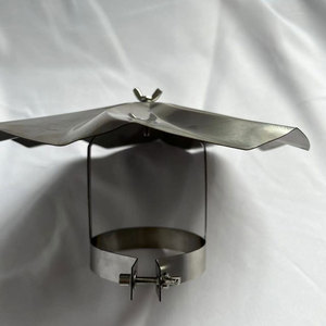 Cubierta de Acero Inoxidable para Chimenea de Camping, Resistente al Viento, 60mm/76mm/102mm - Product Image 4