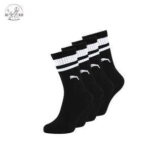 Chaussettes de sport noires pour femmes, chaussettes pour dames, offre spéciale, BQ-A 013