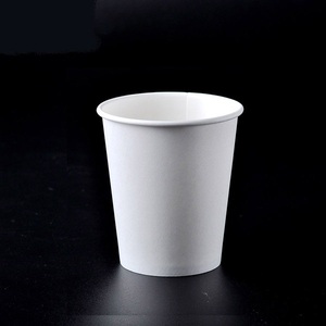 Gobelet mural jetable à paroi unique en papier peint ondulé 4oz papier artisanal pour le vin boissons gazeuses eau minérale whisky logo personnalisable - Product Image 6