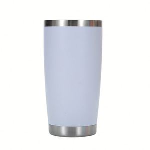 Gobelet isotherme en acier inoxydable 20 oz finition mate avec couvercle anti-fuite pour voiture et voyage en extérieur - Product Image 2