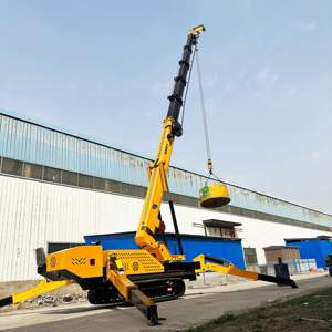 Gran estándar 20M CHINA TONLITA grúa de araña de Elevación plegable 15ton con cesta de brazo articulado - Product Image 3