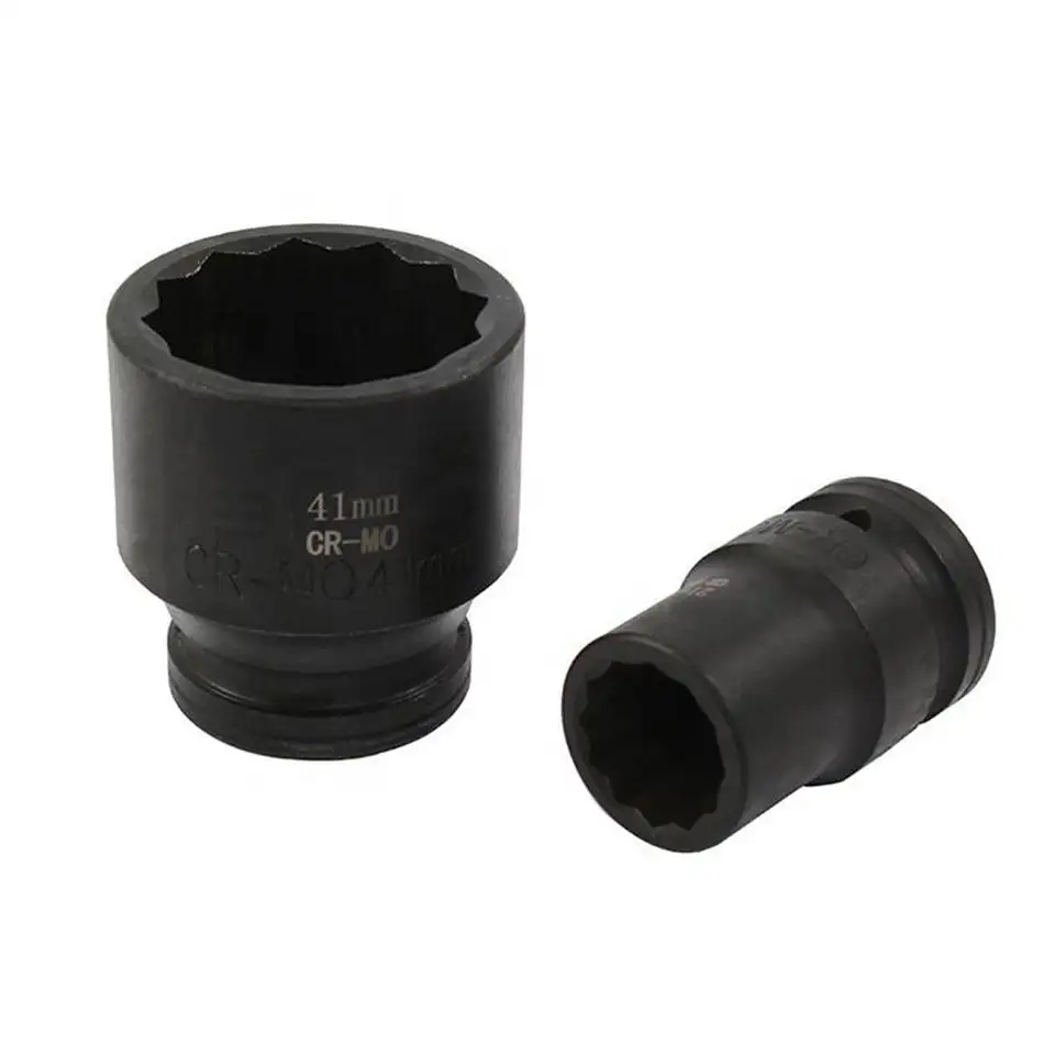 Più dimensioni 3/4 ''12 punti 17mm - 50mm CR-Mo Set di prese profonde Set di prese a percussione d'aria