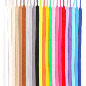 Nuevos Cordones Planos 100% Algodón para Zapatillas <span class=keywords><strong>AF1</strong></span>, Cordones para Zapatillas de Lona de Caña Alta, Sin Elasticidad, para Hombre y Mujer - Product Image 2