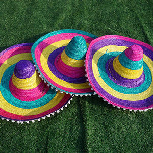 Chengfei Hot Bán thiết kế độc đáo Mexican Fiesta sombrero sombrero hat nhiều màu Giá cả cạnh tranh mũ rơm - Product Image 4
