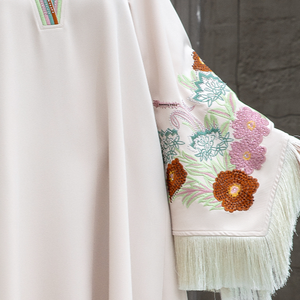 Nouvelle robe longue modeste de style Dubaï, en tissu de haute qualité, avec des paillettes, abaya pour femmes musulmanes, fournisseur - Product Image 2