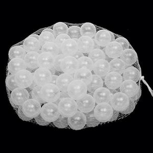 Boules de jeu transparentes blanches de 8 cm de haute qualité, design personnalisé, pour aire de jeux, jouet promotionnel - Product Image 2