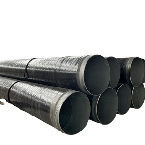 API <b>5L</b> PSL2 X70 X46 X52 X56 X65 X80 X160 8`` SCH40 Transporting <b>Water</b>/Oil/Gas Carbon Steel Plastic Coated 3PE Steel Pipe - Product Image 1