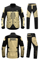 Pakaian Hiking Musim Dingin Pria Baru, Setelan Motor Anti Air, Jaket Balap Motocross Anti Jatuh dengan Pelindung