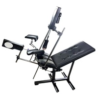 Chaise de Contrainte Multi-Angle BDSM Multi-Fonction Silencieuse Multi-Positions pour Hommes et Femmes