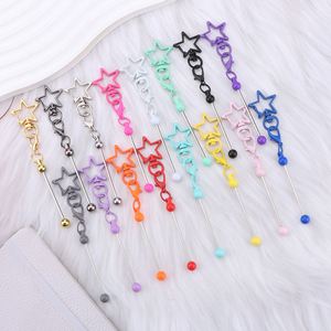 ชุดอุปกรณ์ทำพวงกุญแจโลหะ Star Bars 17 สี สำหรับงานประดิษฐ์ พวงกุญแจหลากสีสัน ทำเครื่องประดับ DIY - Product Image 4