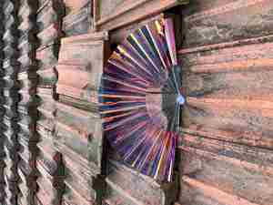 Éventail pliant personnalisé en PVC de 23 cm pour festivals, idéal pour la fête et l'ombrage, vente en gros - Product Image 6