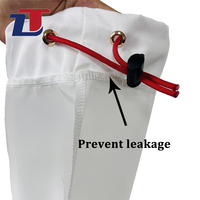 Sac filtrant pour piscine en maille de polyester et nylon résistant à l'usure, sac à débris transparent pour piscine avec ouverture élastique