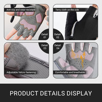 Gants de musculation en microfibre haute performance, antidérapants, respirants, pour entraînement fonctionnel, salle de sport à domicile