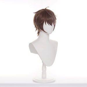 Perruque de cosplay synthétique Ainizi Brown de 30 cm de long, <span class=keywords><strong>Rascal</strong></span> <span class=keywords><strong>Does</strong></span> <span class=keywords><strong>Not</strong></span> <span class=keywords><strong>Dream</strong></span> <span class=keywords><strong>of</strong></span> Bunny <span class=keywords><strong>Girl</strong></span> Senpai, rôle d'Azusagawa Sakuta - Product Image 3