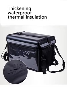 Sac à Dos Isotherme Professionnel Grande Capacité pour <span class=keywords><strong>Livraison</strong></span> Rapide, Sac de Transport Repas Chauds, Pizzas et Plats à Emporter pour Vélo - Product Image 4