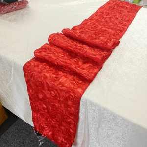 All'ingrosso Rosette <span class=keywords><strong>Runner</strong></span> da <span class=keywords><strong>tavolo</strong></span> per matrimoni feste banchetti decorazione rosetta <span class=keywords><strong>Runner</strong></span> misura rettangolo e tavola rotonda - Product Image 2