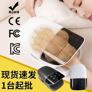 Masseur électrique pour doigts Tiger Mouth, sans fil, rechargeable, pour le bureau, la maison et les voyages, avec chaleur et vibrations - Product Image 3