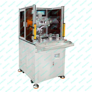 Machine à bobiner entièrement automatique à commande PLC <span class=keywords><strong>de</strong></span> la marque QIWEI, nouvelle vente chaude, <span class=keywords><strong>pour</strong></span> <span class=keywords><strong>bobine</strong></span> d'inductance annulaire, produit breveté, moteur - Product Image 2