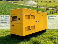Generator Diesel Silent 150kva 200kva Auto Start ATS 50Hz Tipe Mobile untuk Proyek Pertanian dan Pelabuhan