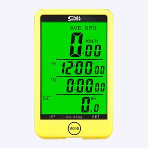 ไมล์จักรยาน Sunding รุ่น SD-576A แบบมีสาย หน้าจอสัมผัส แสดงความเร็ว พร้อมฟังก์ชั่นจับเวลา รองรับภาษาอังกฤษและภาษาจีน - Product Image 5