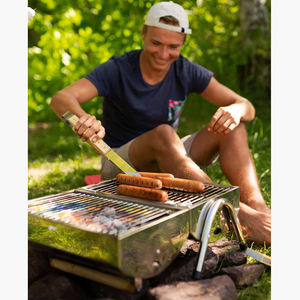 Table de <span class=keywords><strong>barbecue</strong></span> d'extérieur en acier inoxydable personnalisée, pliable, portable, <span class=keywords><strong>barbecue</strong></span> <span class=keywords><strong>nomade</strong></span>, réchaud de camping, réchaud à charbon de bois - Product Image 4