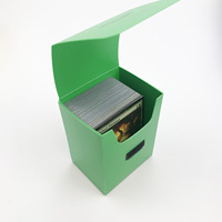 Boîte de rangement personnalisée pour cartes à collectionner de baseball, recyclable, avec chargement par le haut, protection pour cartes de collection