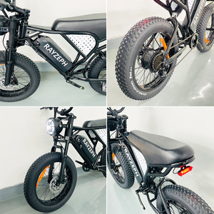 Vélo Électrique Tout-Terrain à Suspension Intégrale 48V15AH, Frein à Disque, 7 Vitesses, pour Adultes, Vente en Gros OEM - Product Image 2