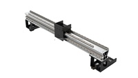 Poutre transversale en aluminium pour machine de découpe laser CNC à fibre, accessoires et pièces d'équipement laser, poutre de portique en aluminium