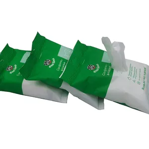 Lingettes humides antibactériennes Produits d'hygiène à usage quotidien Extrait de concombre Lingettes bio pour les mains