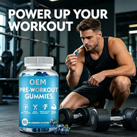 Gummies Pré-Entraînement Énergie Pure & Concentration avec Bêta-Alanine & Citrulline – Gummies Énergétiques de Haute Qualité
