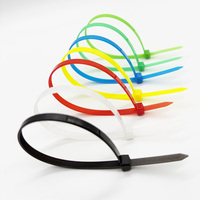 Attaches-câbles en plastique 3.6 150mm 200mm 250mm 300mm – Vente en gros usine, stock disponible, prix abordable, qualité Nylon 66
