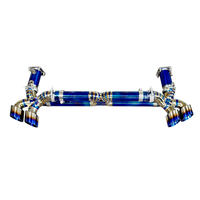 SD 1,2mm Titan Komplettauspuffanlage für Porsche 911 991/991.1/991.2 Turbo 3.8T 2017-2019 Performance Gerade Auspuffrohre
